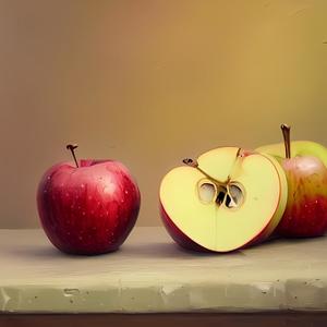 阳阳和心心妈妈《Apple round唱英文歌》