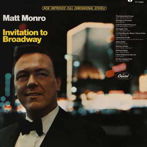 if she walked into my life_matt monro_单曲在线