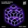 What I Need - Myles&DJ Cameo&Gavin Francis