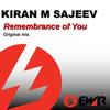 Remembrance Of You (Original Mix) - kiran m sajeev