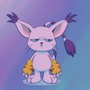 File City Night (Digimon World) - Sad Gatomon