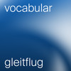 Gleitflug - Vocabular