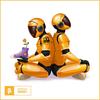 Left Behind - Half An Orange&Inukshuk