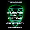 12 Months Of The Year January Febraury (Tik Tok Sped Up Edit) (Remix) - Green Neon DJ