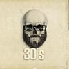 30´s - Bearded Skull