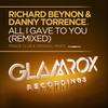 All I Gave To You (Prince Club Into The Future Radio Edit) - Richard Beynon&Danny Torrence