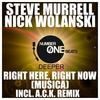 Right Here, Right Now(Musica) (A.C.K. Remix) - Steve Murrell&Nick Wolanski