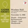 Opening Applause to Horowitz Recital of November 3, 1968 (Live) - Vladimir Horowitz&Not Applicable