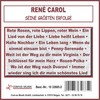 Rote Rosen, rote Lippen, roter Wein - René Carol