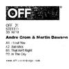 About You (Original Mix) - Andre Crom&Martin Dawson