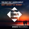 Say What U Want (Extended Mix) - Tom Enzy&Darren Barley