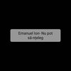 Nu Pot Să-Nțeleg - Emanuel Ion