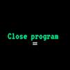 Close program (Explicit) - MyNameShow