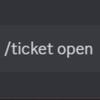 /ticket open - Lovis