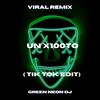 Un x100to Eso De Que Me Vieron Feliz No Lo Es Cierto (Tik Tok Sped Up) (Remix) - Green Neon DJ