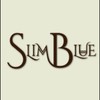 Black and White - Slim Blue