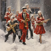 Snowy Jazzed-Up Embrace - Relaxing Jazz Barcelona&Coffee Shop Music Supreme&Hotel Lobby Music