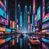 Holographic Cityscape - DJ Galaxy