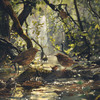 Creek’s Gentle Call to Focus - Working Music Solitude&Rain Wonder&Upsilon