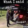 What I said (feat. J benji) (Explicit) - Cook47&J Benji