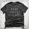 Czarny T-shirt - XVRY&Arecki&Namaste