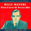 Three Dances In Syncopation: English Dance - Cricket Dance - Harmonia Dance - Billy Mayerl