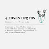 4 ROSAS NEGRAS - Vesta Lugg