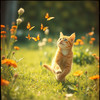 The Naughty Little Orange Cat - Chand