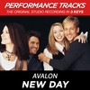 New Day (Performance Track In Key Of Gb With Background Vocals) - Avalon