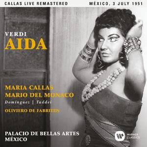 Maria Callas&Orquesta del Palacio de Bellas Artes&Mexico City&Mario del Monaco&Oralia Dominguez《Act IV: "Già i sacerdoti adunansi" (Amneris, Radamès)(Live)》[MP3_LRC]