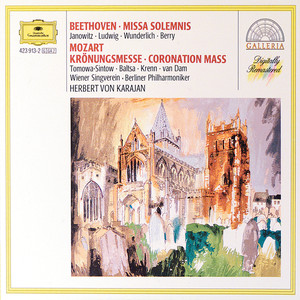 Herbert von Karajan&Berliner Philharmoniker&Fritz Wunderlich&Gundula Janowitz&Michel Schwalbe&Christa Ludwig&Walter Berry&Wiener Singverein《Beethoven: Mass in D Major, Op. 123 "Missa Solemnis" - Gloria: Amen - Quoniam tu solus sanctus》[MP3_LRC]