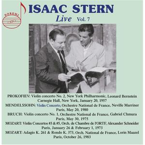 Isaac Stern&Gabriel Chmura&Orchestre National De France《Violin concerto No. 1 in G Minor, Op. 26: Ii. Adagio》[MP3_LRC]