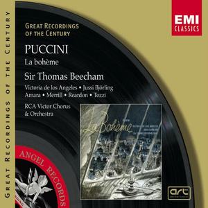 Victoria de los Angeles&Giorgio Tozzi&John Reardon&Jussi Björling&Lucine Amara&RCA Victor Chorus&Robert Merrill《Act 2: "Chi l'ha richiesto?" (Colline, Schaunard, Rodolfo, Marcello, Musetta, Mimì, Chorus)》[MP3_LRC]