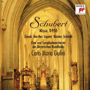 Carlo Maria Giulini&Franz Schubert&wolfgang bünten&Herbert Lippert&Andreas Schmidt&Jard van Nes&Ruth Ziesak&Chor des Bayerischen Rundfunks&Bavarian Radio Symphony Orchestra《V. Benedictus - Andante》[MP3_LRC]