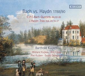 Barthold Kuijken《Trio No. 3 for Keyboard, Flute & Viola in G Major, Wq. 95, H. 539: III. Presto》[MP3_LRC]