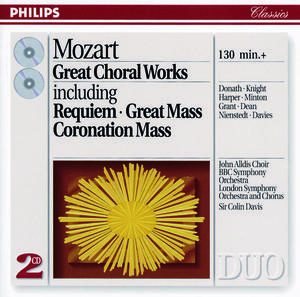 The John Alldis Choir&Sir Colin Davis&London Symphony Orchestra《Mozart: Mass in C, K.317 Coronation - 4. Sanctus》[MP3_LRC]