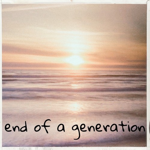 end of a generation