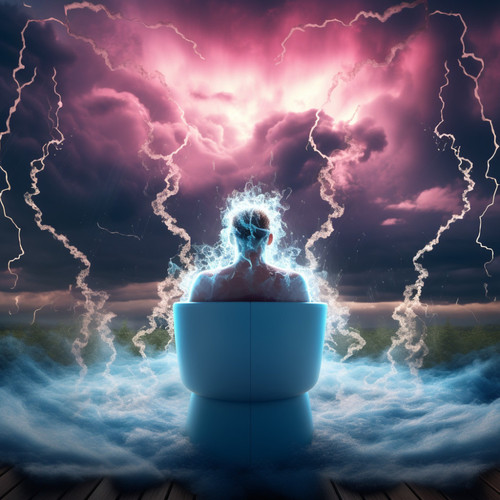 Thunderous Retreat: Spa Melody Flow