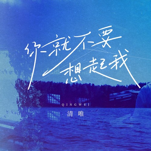 你就不要想起我