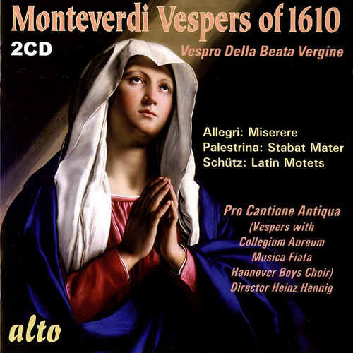 MONTEVERDI, C.: Vespro della Beata Vergine (Vespers of 1610) [Pro Cantione Antiqua]