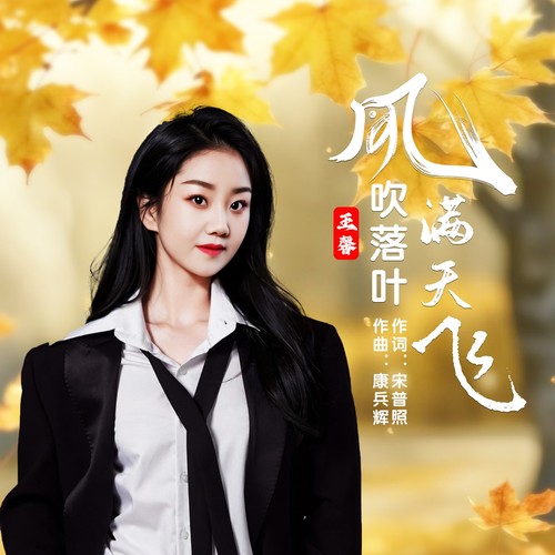 风吹落叶满天飞