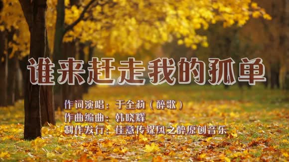 于全莉 - 谁来赶走我的孤单（女版）